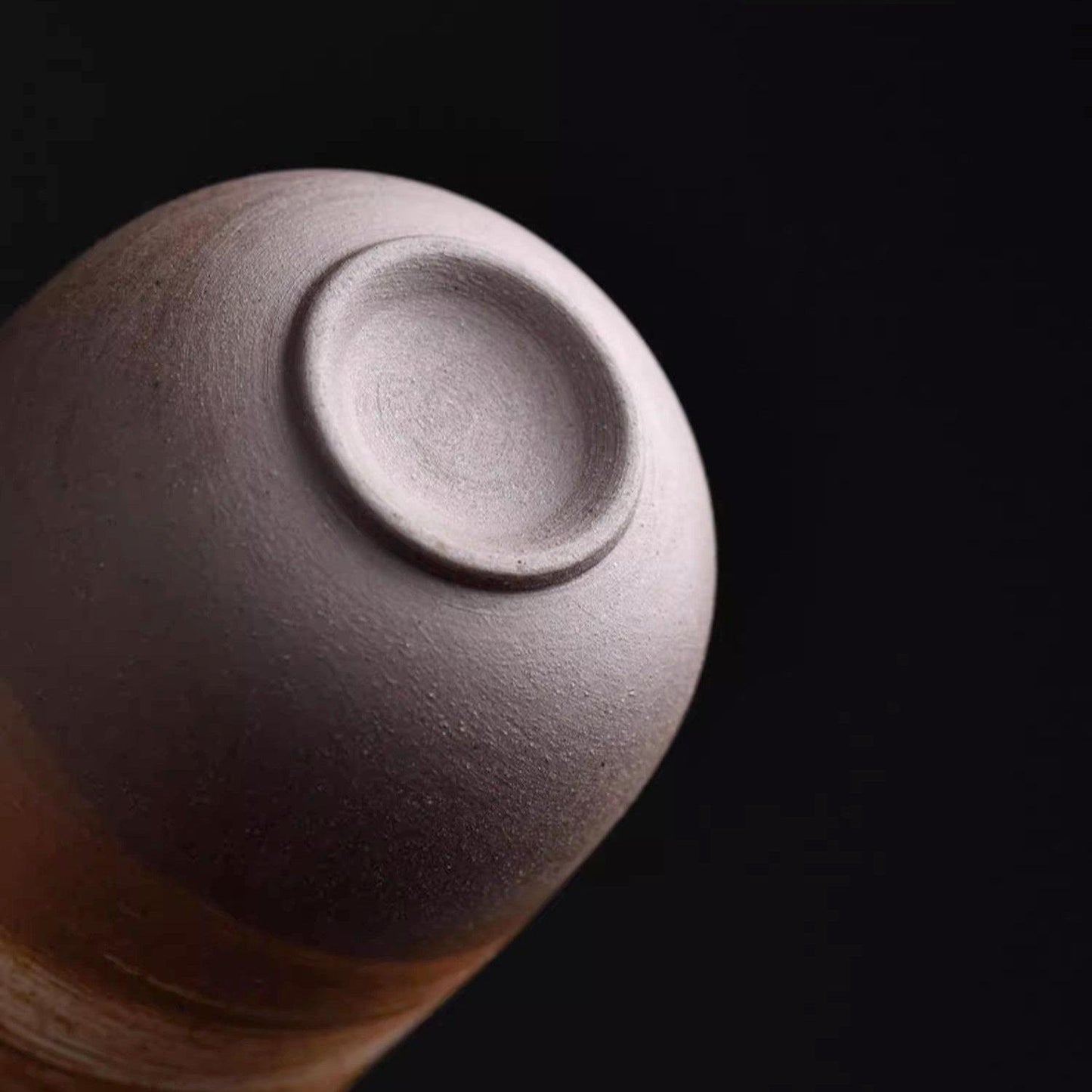 Japanese Zen Styled 150ml Large Volume Coarse Pottery Teacup - TPotsOriental