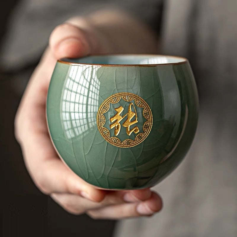 Customized Laser Engraving Oriental Tea Cups for Corporate/Wedding/Event Gift - 5 Classic Colours - TPotsOriental