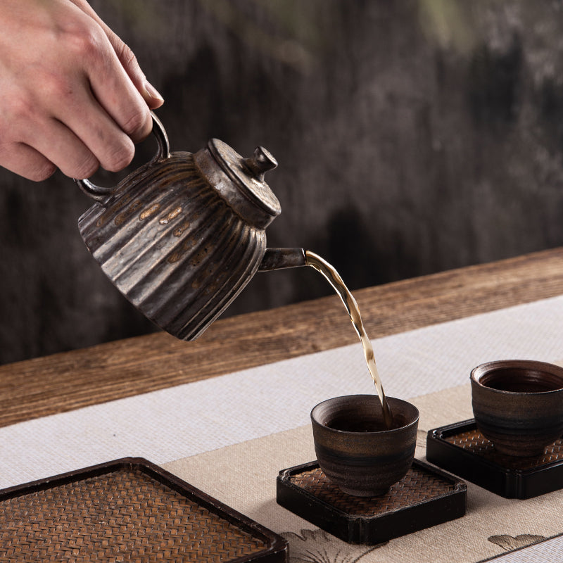 Japanese Styled Variable Glazed Clay Ceramic Chinese Kungfu/Oriental Tea Pot