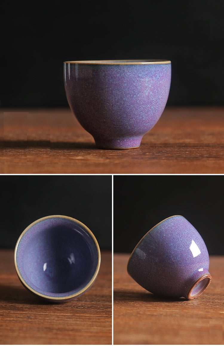 Antique-style Chinese Ceramic Tea Cup Set/Japanese sake cup set/Jingdezhen Ware Type A