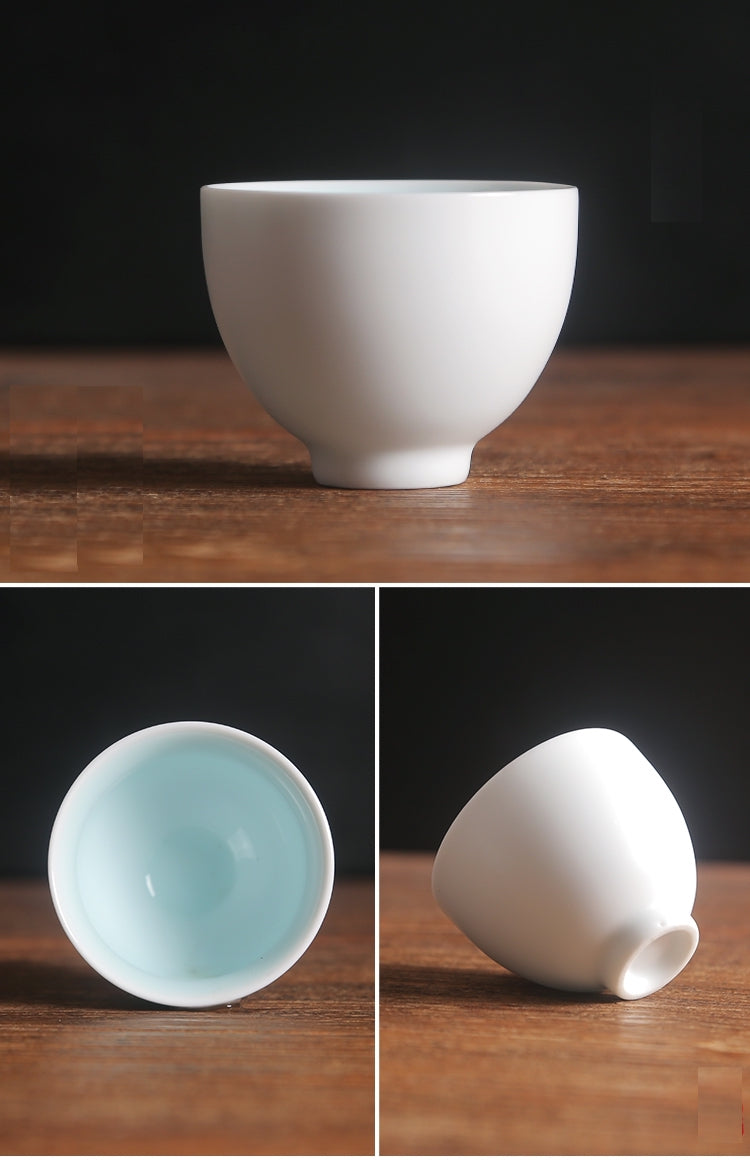 Antique-style Chinese Ceramic Tea Cup Set/Japanese sake cup set/Jingdezhen Ware Type A