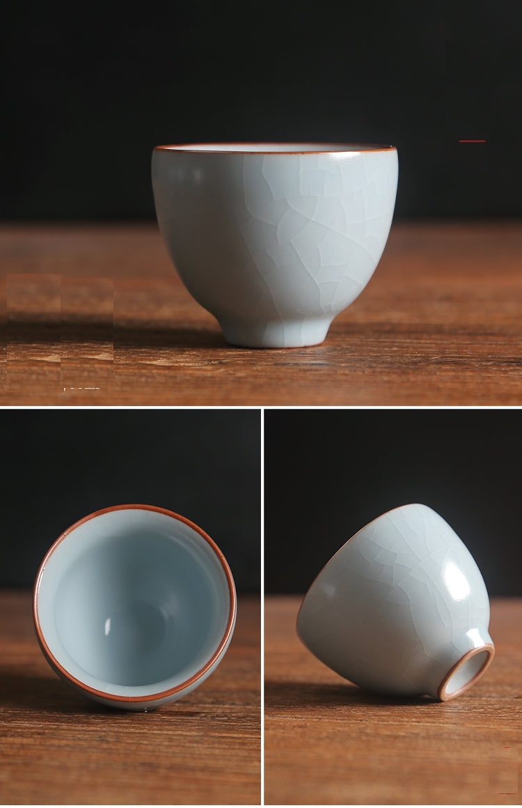 Antique-style Chinese Ceramic Tea Cup Set/Japanese sake cup set/Jingdezhen Ware Type A