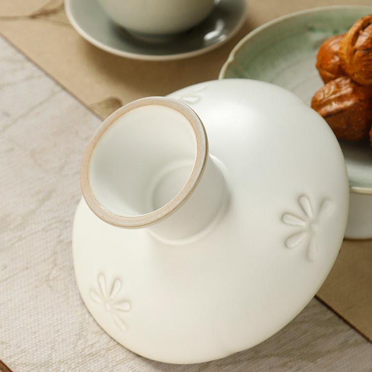 Classic Styled Ceramic Tea Snack Plate/Display Tray/Snack Stool/Fruit Bowl